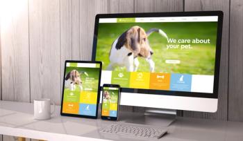 Dog on device screens