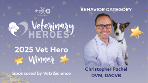 2025 Veterinary Heroes: Christopher Pachel, DVM, DACVB, CABC (Behavior)