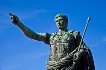 Caesar statue