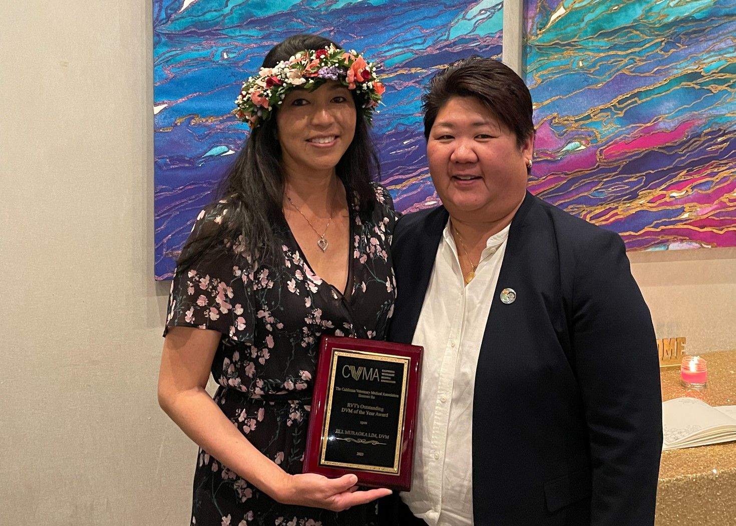 California Veterinary Medical Association’s RVT’s Outstanding DVM of