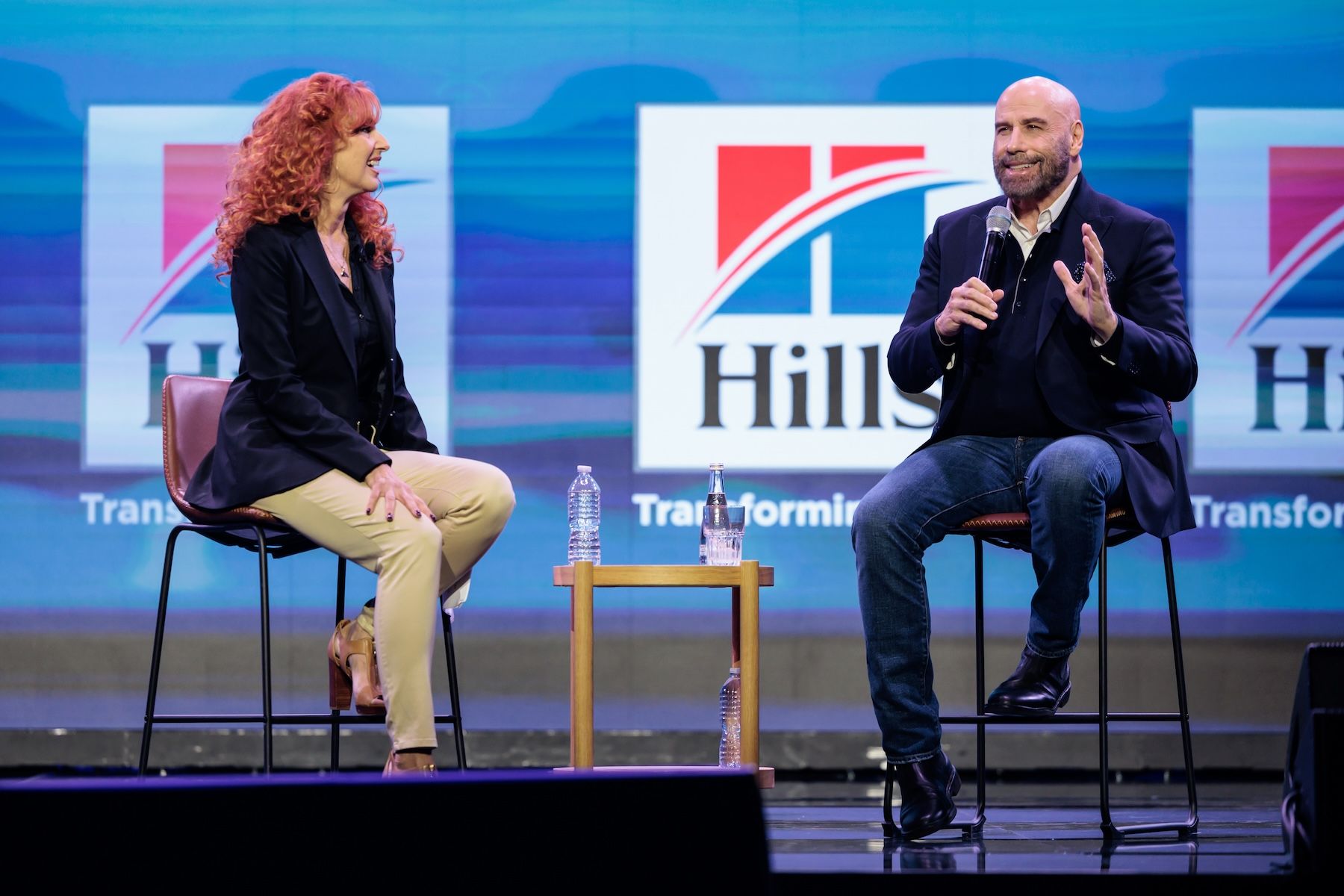 John Travolta at VMX