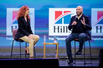 John Travolta at VMX