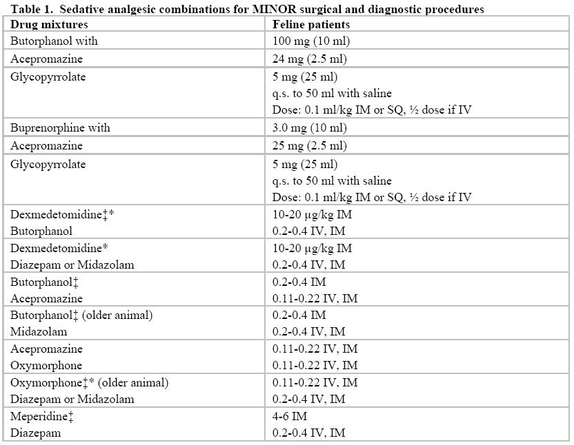 Feline anesthesia and pain management - What's the latest? (Proceedings)