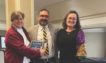 Mustajab Mirza receives Everett D. Besch Distinguished Service Award