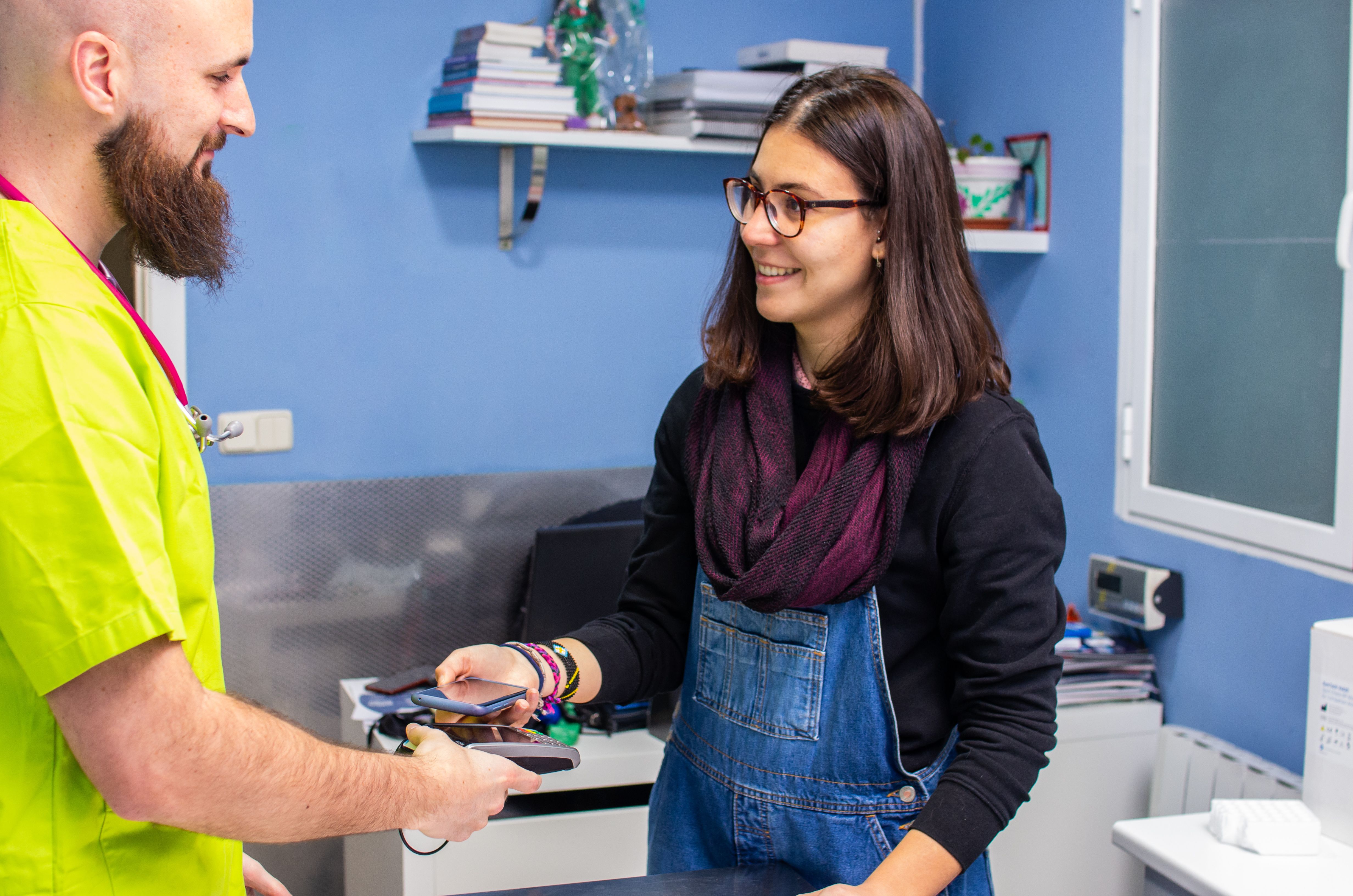 making payment on phone