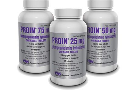 spay incontinence medication