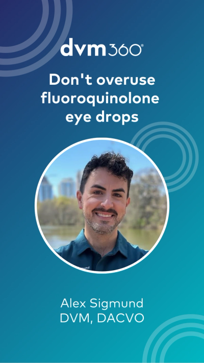 Don't overuse fluoroquinolone eye drops