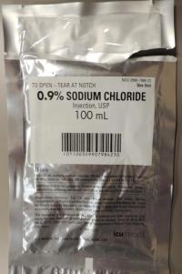 Saline injection lot recalled after potassium chloride bag found in mislabeled wrap