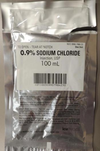 Saline injection lot recalled after potassium chloride bag found in mislabeled wrap