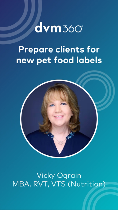 Prepare clients for the new pet food labels
