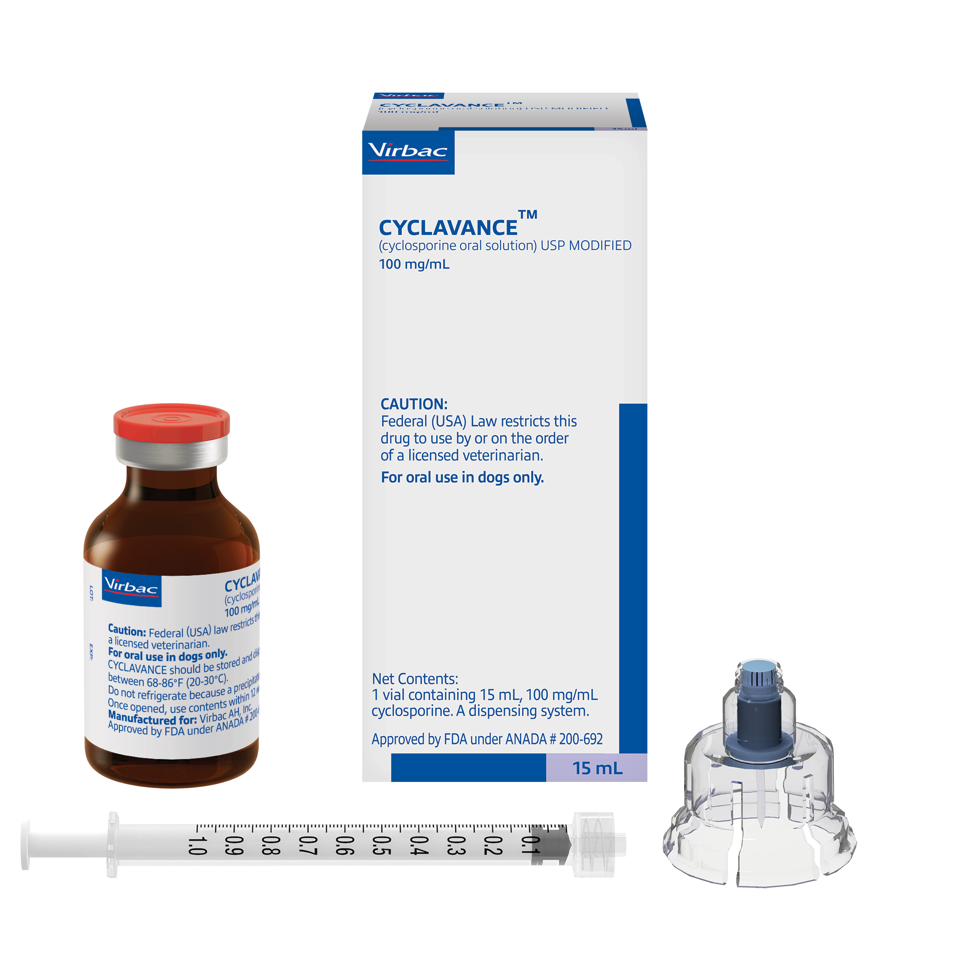 CYCLAVANCE™ (cyclosporine oral solution) USP MODIFIED for canine atopic