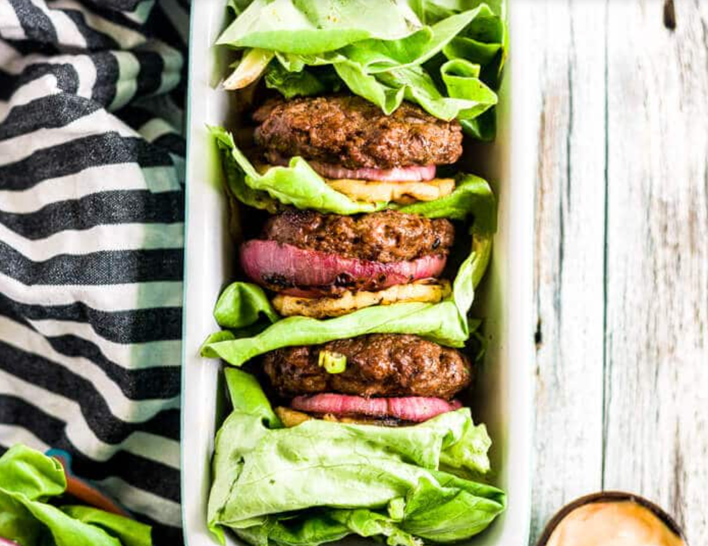 PCOS-Friendly Hawaiian Pineapple Teriyaki Burgers