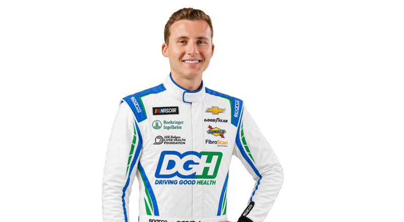 NASCAR Driver Will Rodgers Takes Liver Health to the Racetrack This Liver Awareness Month