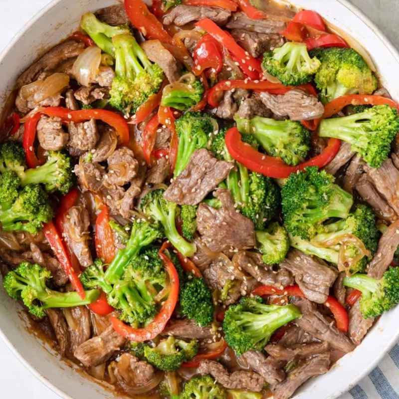 20-Minute Teriyaki Beef Stir-Fry