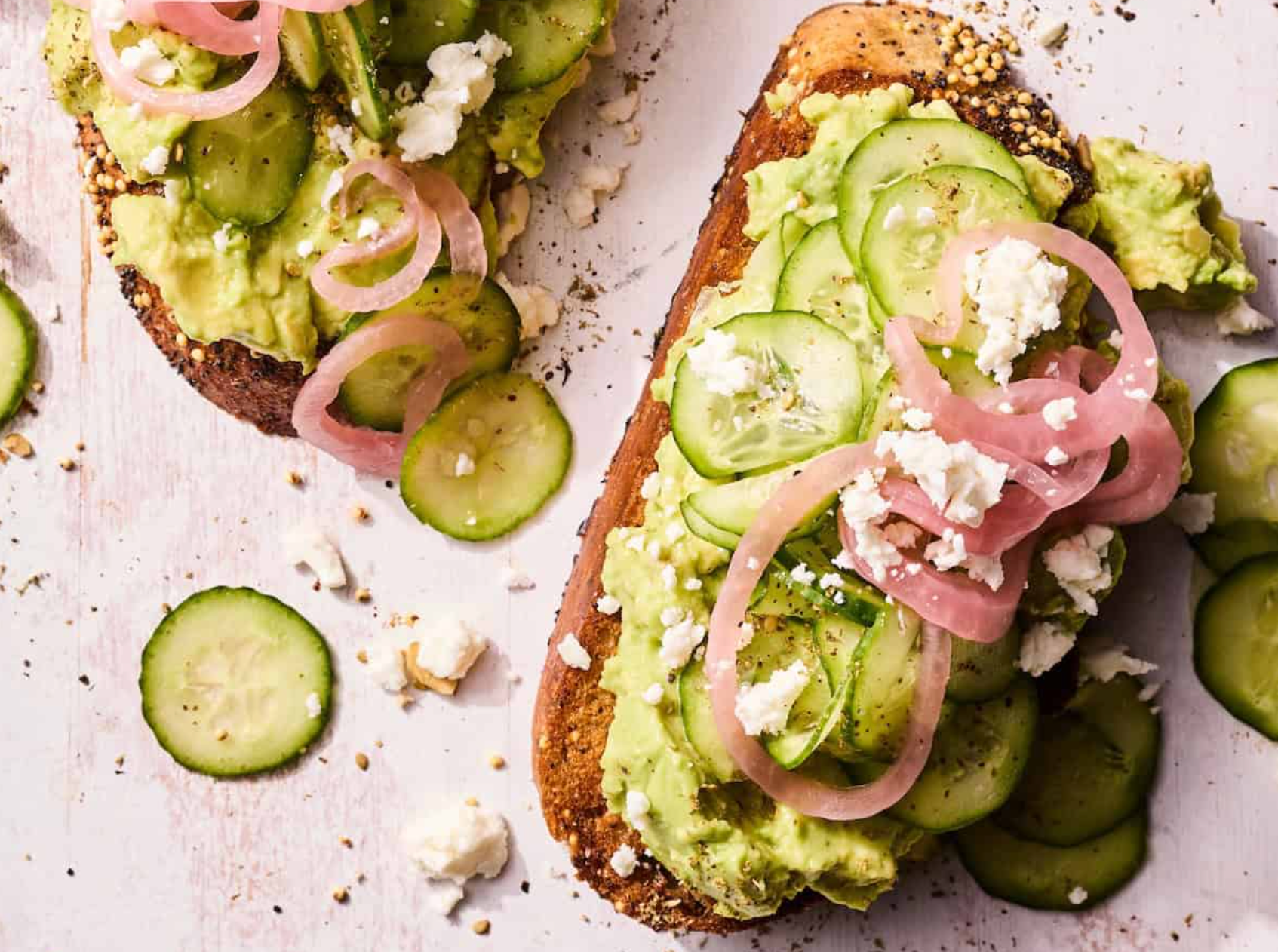 Upgrade Your Avocado Toast With Za’atar and Pickled Onions
