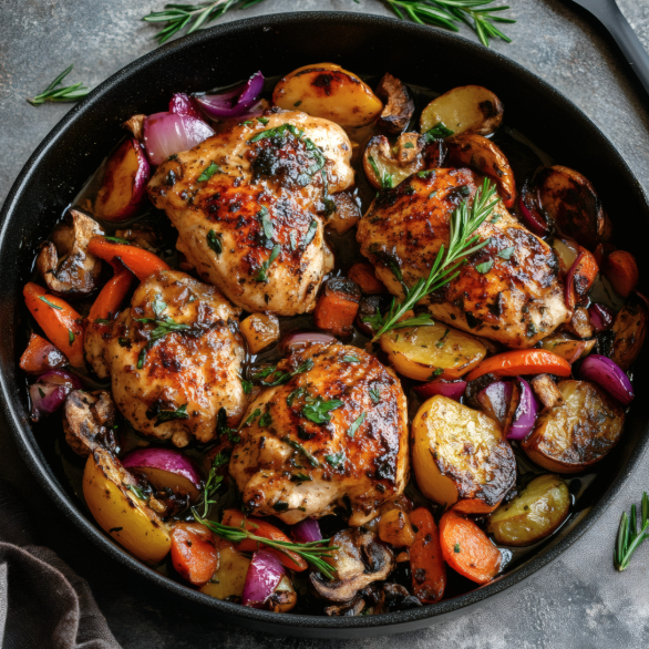 One-Pan Balsamic Chicken: A Joint-Friendly Recipe for World Arthritis Day