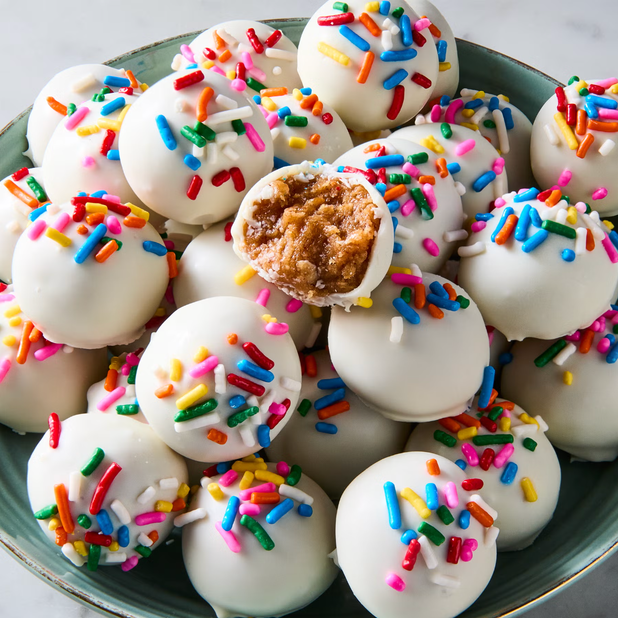 A No-Bake Dunkaroo-Inspired Protein Bite to Satisfy Your Sweet Tooth