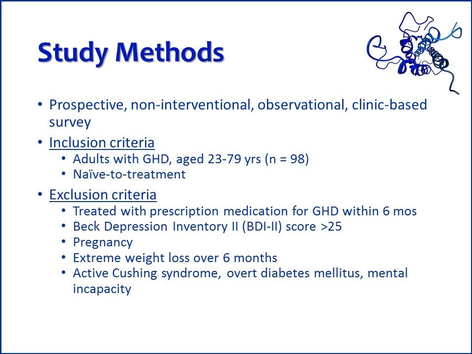 TRIM-AGHD, Adult growth hormone deficiency, AGHD