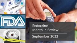 Endocrine Month in Review: September 2022