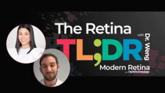 (Image credit: Modern Retina) The Retina TL;DR with Dr. Weng: Restoring central vision in geographic atrophy with PRIMA and Frank Brodie, MD, MBA