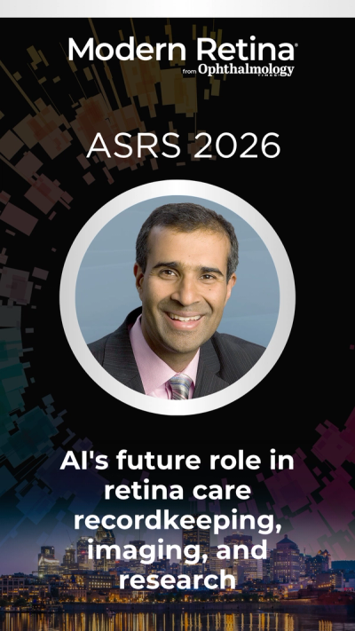 Sandeep Dev, MD, FASRS, on AI's future role in retina care