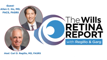 (Image credit: Carl D. Regillo; Allen C. Ho; Modern Retina) The Wills Retina Report: Mapping late-stage gene therapy for wet AMD with Carl D. Regillo, MD, and Allen C. Ho, MD
