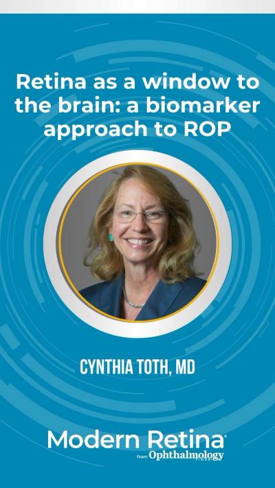 Retina as a window to the brain: a biomarker approach to ROP