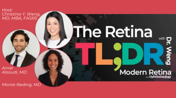 (Image credit: Modern Retina; Christina Weng; Amer Alsoudi; Monia Reding) The Retina TL;DR with Dr. Weng: Thriving in retina fellowship with Amer Alsoudi, MD, and Monia Reding, MD