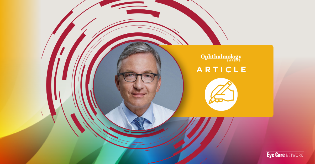 Frank Holz, MD, Chair of the Department of Ophthalmology at the University Hospital of Bonn, Germany