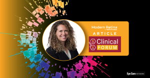 (Image credit: Jordana Fein, MD) Practical ways to extend anti-VEGF control in RVO, AMD, and DME