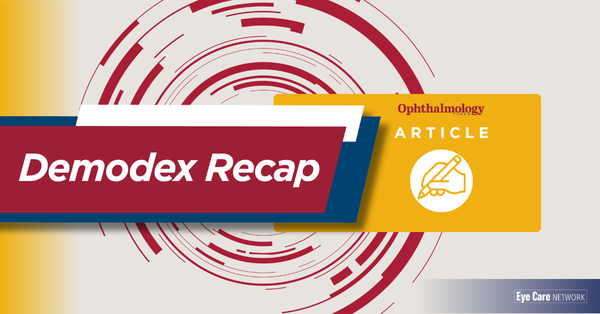 Recent increasing awareness and interest in Demodex blepharitis readily apparent: half-year recap