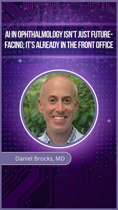 AI in ophthalmology isn’t just future-facing; it’s already in the front office