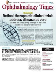 Ophthalmology Times: April 15, 2021