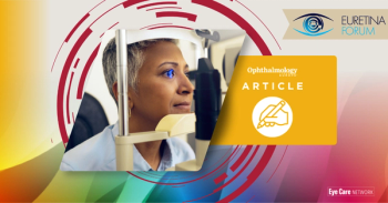 Image Credit: Eye test, machine and a woman for an optometry problem, scanning retina or surgery at a clinic. Healthcare, ophthalmology and a patient or person with an exam for vision, glasses or lens check See Less | By N F/peopleimages.com