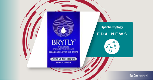 (Image credit: Alcon) FDA clears low-dose apraclonidine as OTC redness reliever