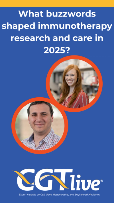 What buzzwords shaped immunotherapy research and care in 2025?