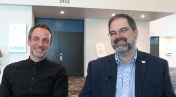 Derek Jackson, BS, MA, the vice president of cell & gene therapy product development at Pacira, and Kilian Guse, PhD, the vice president of genetic medicine platforms at Pacira