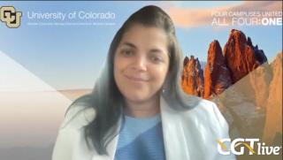 Manali Kamdar, MD, the associate professor of medicine–hematology and clinical director of lymphoma services at the University of Colorado