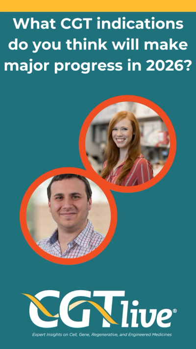 What CGT indications do you think will make major progress in 2026?