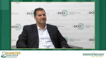 A still image from a video interview with David Walton, of T1D Exchange