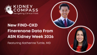 Kidney Compass: New FIND-CKD Finerenone Data From ASN Kidney Week 2026