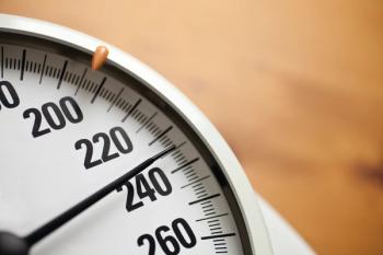 Stock image of body weight scale. | Credit: iStock