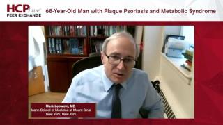 Elderly Male With Plaque Psoriasis, Metabolic Syndrome