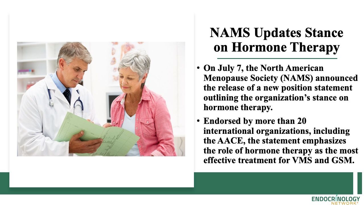 Recap of updated guidelines from North American Menopause Society