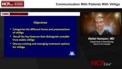 Communication With Patients With Vitiligo