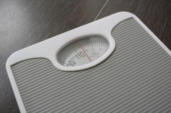 Photo of a bathroom scale