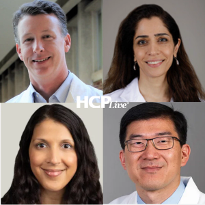 Featuring Scott Commins, MD, PhD (top left), Sharmilee Nyenhuis, MD (bottom left), Mahboobeh Mahdavinia, MD, PhD (top right), and Kent Lam, MD (bottom right)  Credit: UNC School of Medicine, UChicago Medicine, McGovern Medical School, Macon & Joan Brock Virginia