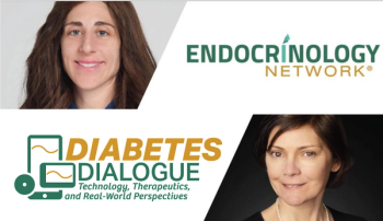Podcast logo and headshots of hosts Diana Isaacs, PharmD, and Natalie Bellini, DNP