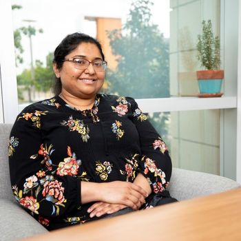 Sweat-Based Wearable Device Monitors Key Markers of IBD Activity | Image Credit: The University of Texas at Dallas