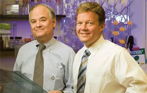 Terry Smith and Raymond Douglas, new faculty at the University of Michigan Kellogg Eye Center, are specialists in Graves' eye disease